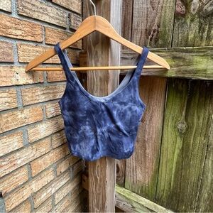 Lululemon Athletica Align Navy Tie-Dye Tank Top